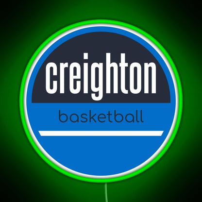 Creighton Basketball Rgb Led Neon Sign Pop Wall Art - Shineneon