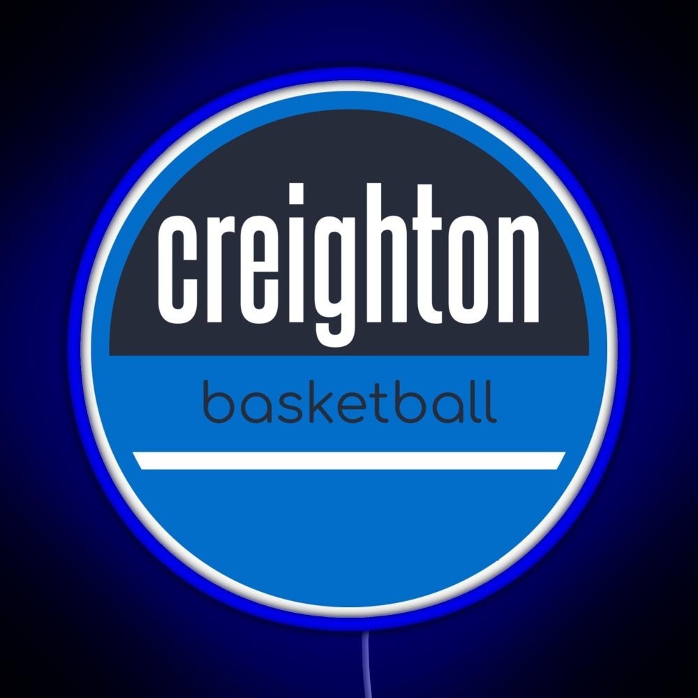 Creighton Basketball Rgb Led Neon Sign Pop Wall Art - Shineneon