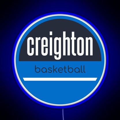 Creighton Basketball Rgb Led Neon Sign Pop Wall Art - Shineneon