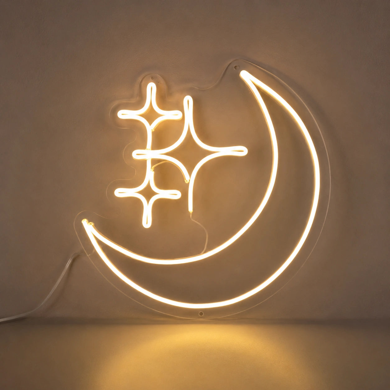 Crescent Moon Line Neon Sign LED Neon Sign main product image