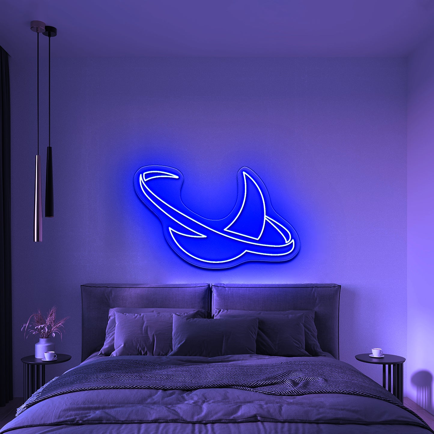 Crescent Moon Neon Signs For Sale