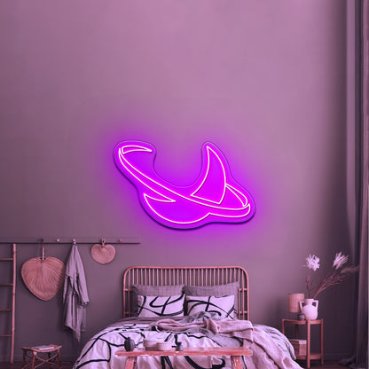 Crescent Moon Neon Signs For Sale