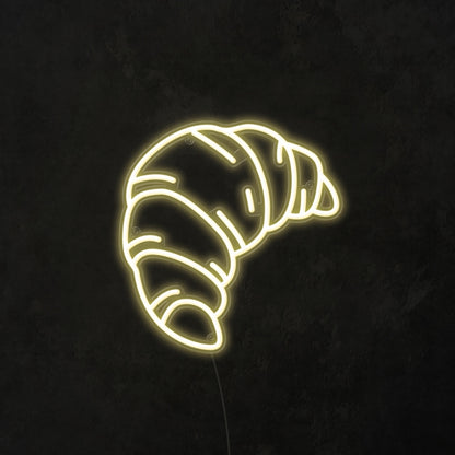 Croissant Led Neon Sign Wall Art | Shineneon