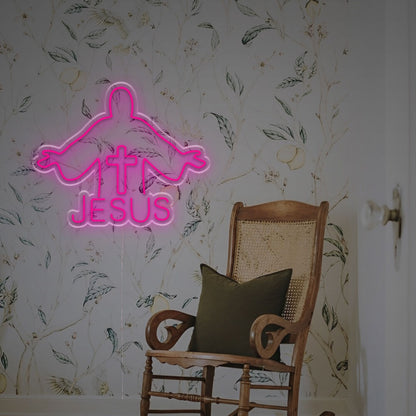 Cross Led Neon Sign For Churches Religious Events | Shineneon
