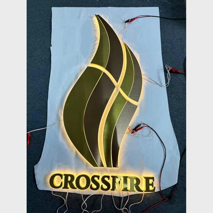 Crosspride 3D Backlit Channel Letters Led Light Sign - Shineneon