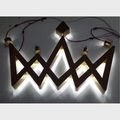 Crown 3D Backlit Channel Letters Led Light Sign - Shineneon