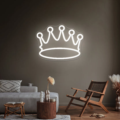 Crown Led Neon Sign For Queen Party Wedding Led Neon Lights - Shineneon