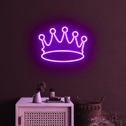 Crown Led Neon Sign For Queen Party Wedding Led Neon Lights - Shineneon