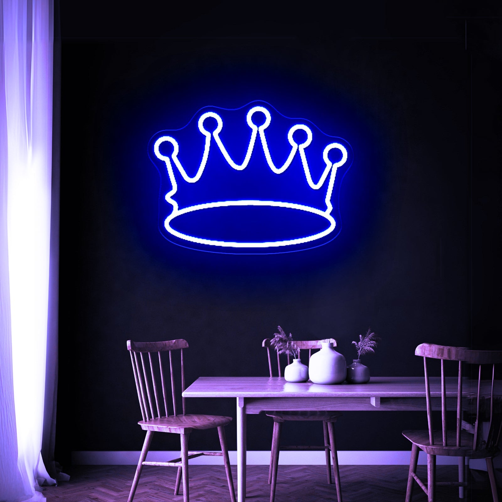 Crown Led Neon Sign For Queen Party Wedding Led Neon Lights - Shineneon
