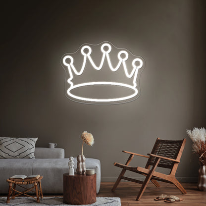 Crown Led Neon Sign For Queen Party Wedding Led Neon Lights