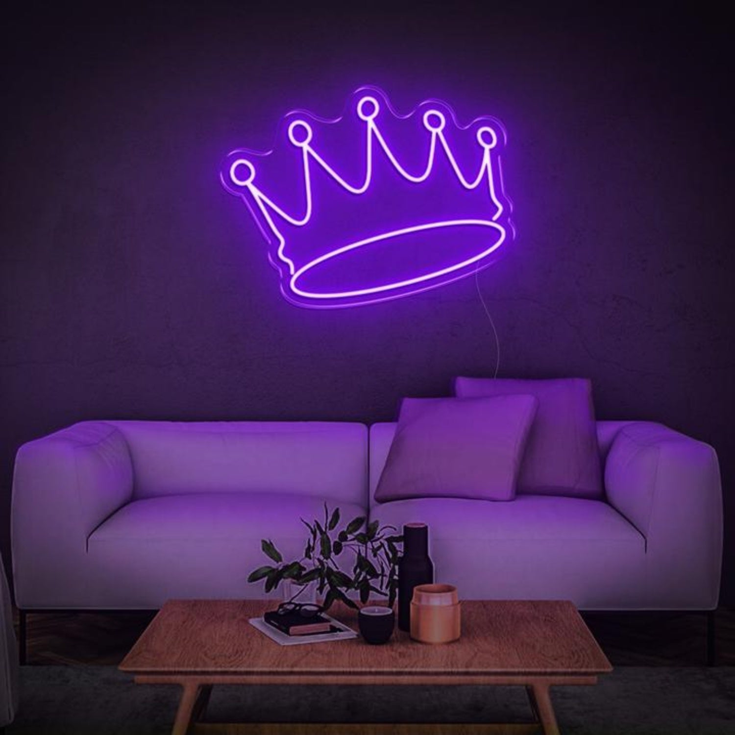 Crown Led Neon Sign Forwall Decor | Shineneon