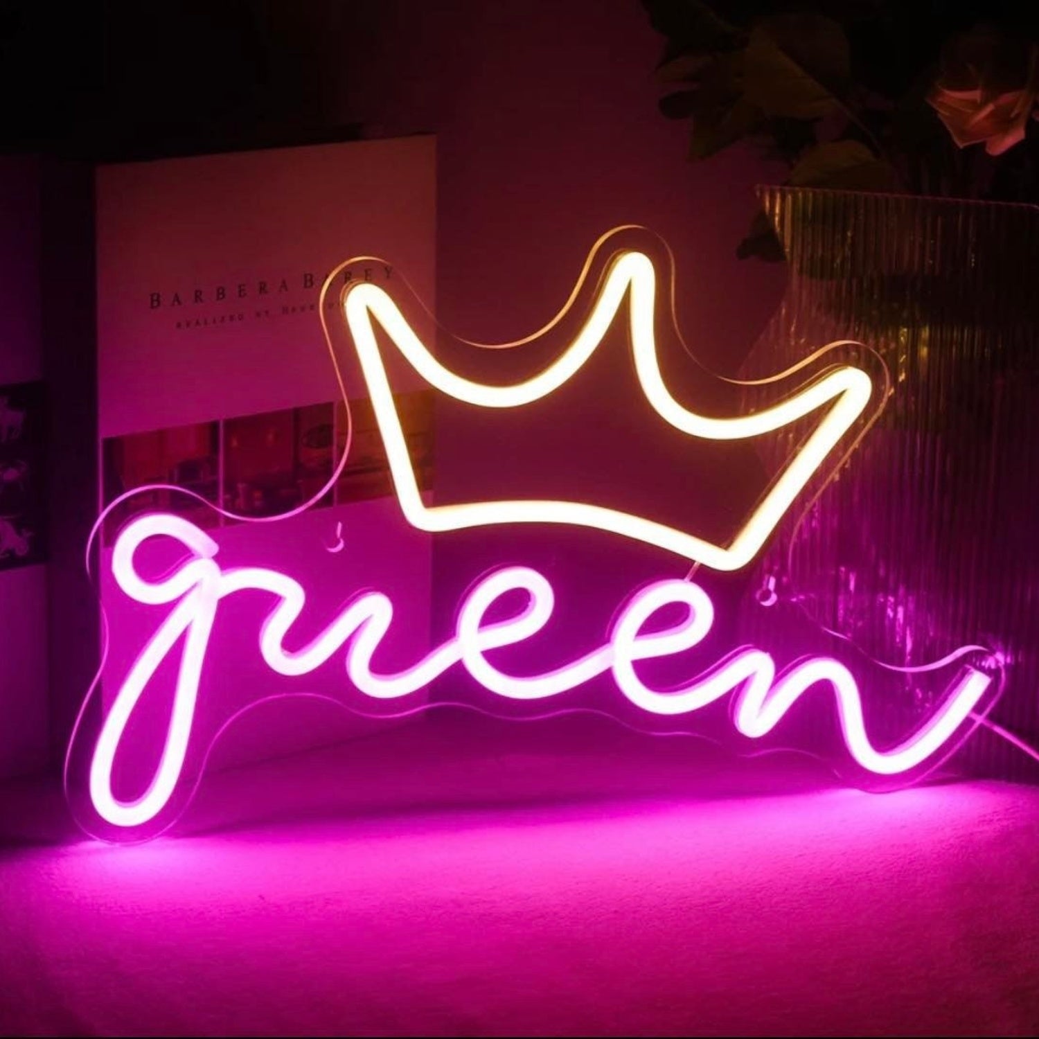 Crown Led Neon Sign With Your Kids Name | Shineneon