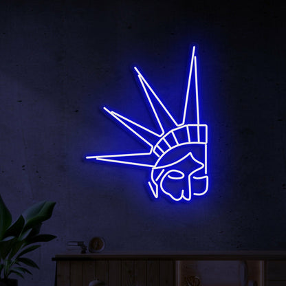 Crown Neon Regal Elegance In Luminous Form | Shineneon