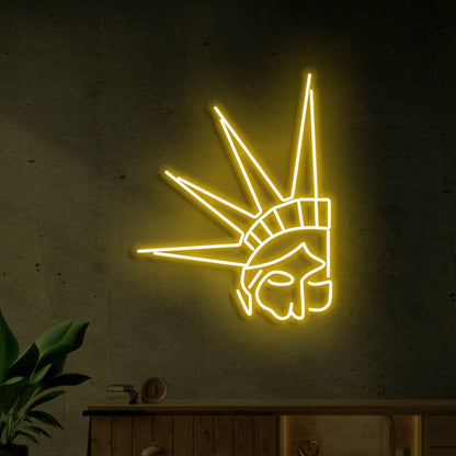 Crown Neon Regal Elegance In Luminous Form | Shineneon