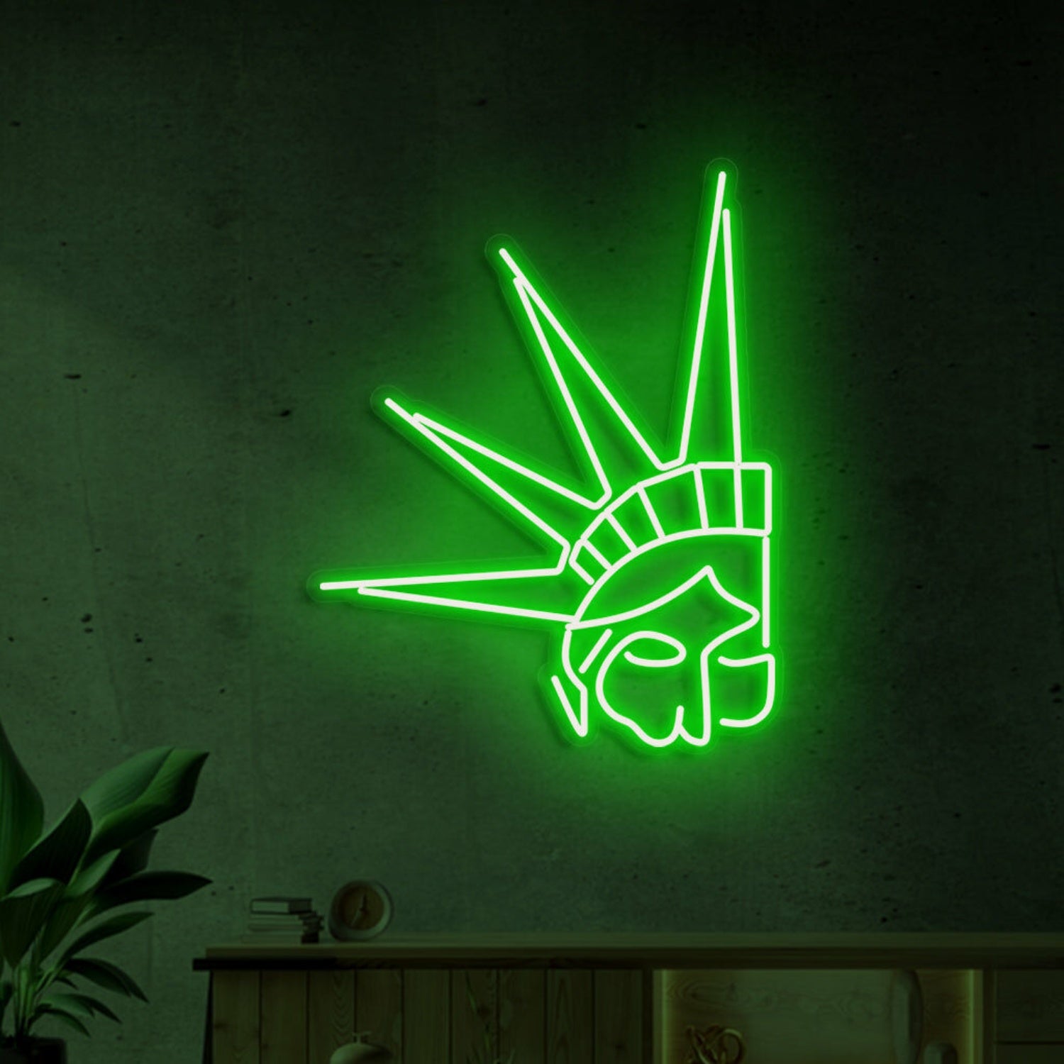 Crown Neon Regal Elegance In Luminous Form | Shineneon