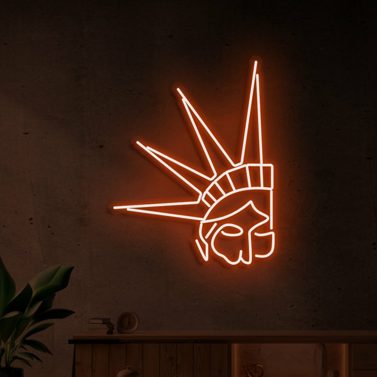 Crown Neon Regal Elegance In Luminous Form | Shineneon