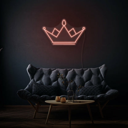 Crown Neon Sign Royal Elegance And Power | Shineneon