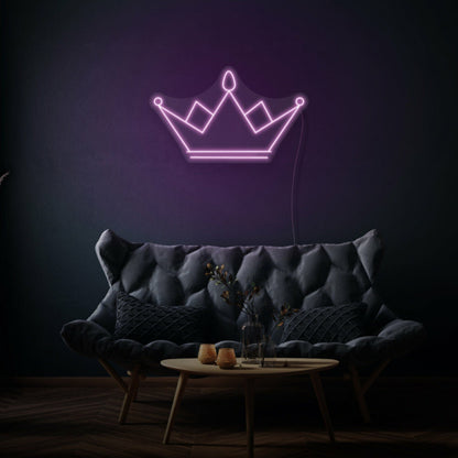 Crown Neon Sign Royal Elegance And Power | Shineneon