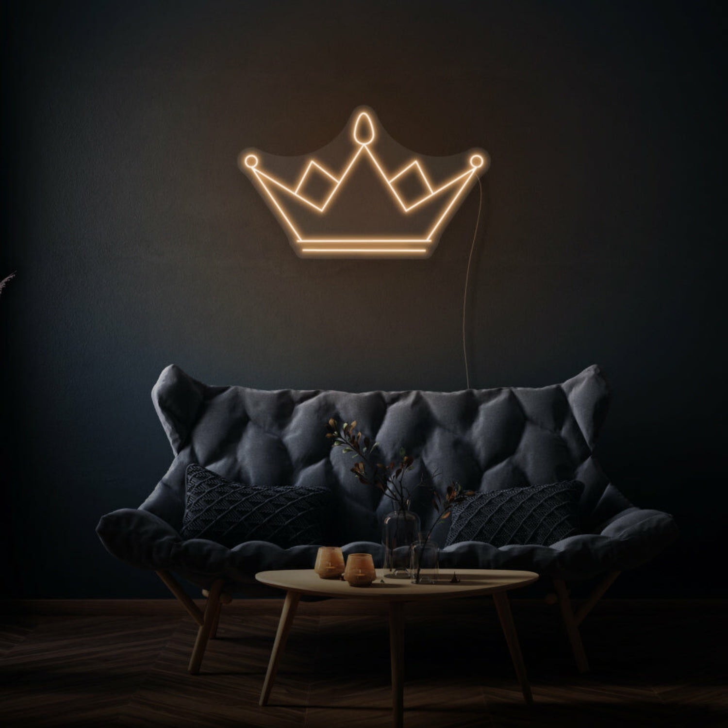 Crown Neon Sign Royal Elegance And Power | Shineneon