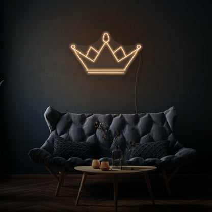 Crown Neon Sign Royal Elegance And Power | Shineneon