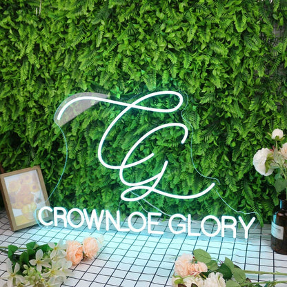 Crown Of Glory Blue Led Neon Sign - Shineneon
