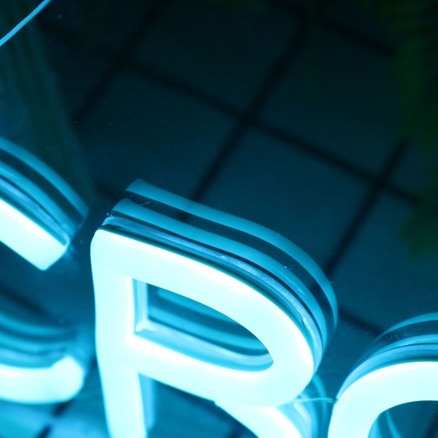 Crown Of Glory Blue Led Neon Sign - Shineneon