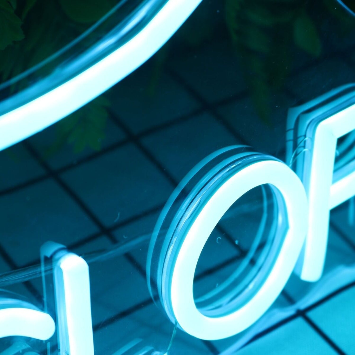 Crown Of Glory Blue Led Neon Sign - Shineneon