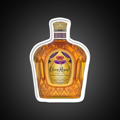 Crown Royal Bottle Beer Bar Decor Led Neon Sign Rgb Color - LED neon sign view 11