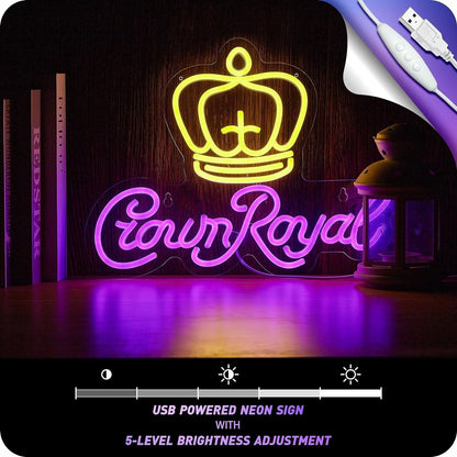 Crown Royal Neon Sign | Shineneon