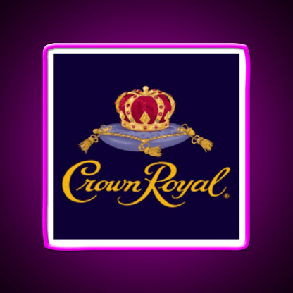 Crown Royal Whiskey Drink Bar Led Neon Sign Rgb Color - Shineneon