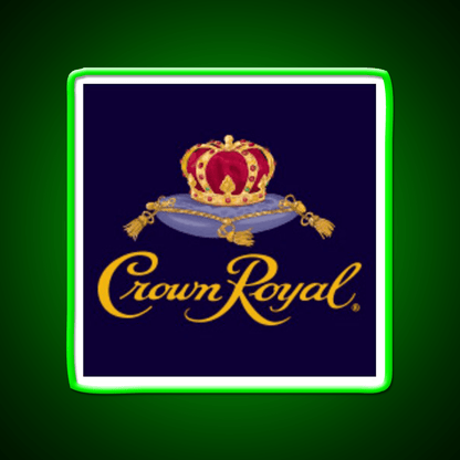 Crown Royal Whiskey Drink Bar Led Neon Sign Rgb Color - Shineneon