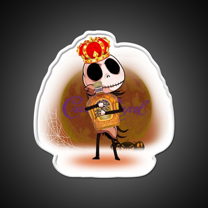 Crown Royal Whiskey Drink Bar Led Neon Sign Wall Art Rgb Color