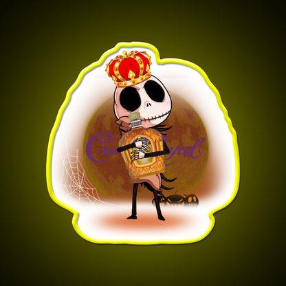 Crown Royal Whiskey Drink Bar Led Neon Sign Wall Art Rgb Color