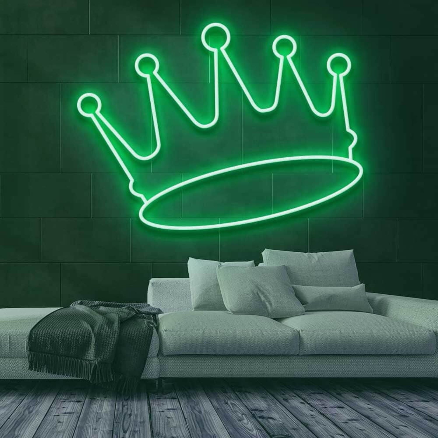 Crowned King Neon Sign | Shineneon