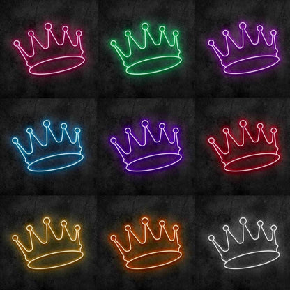 Crowned King Neon Sign | Shineneon