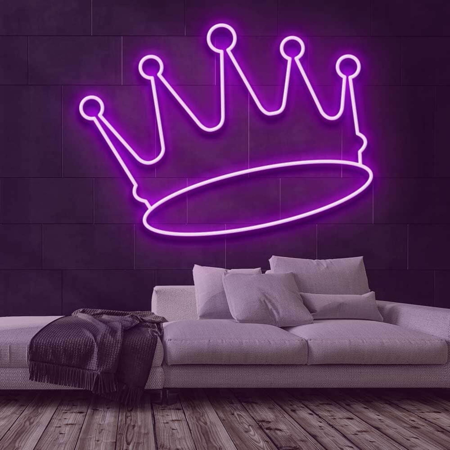 Crowned King Neon Sign | Shineneon