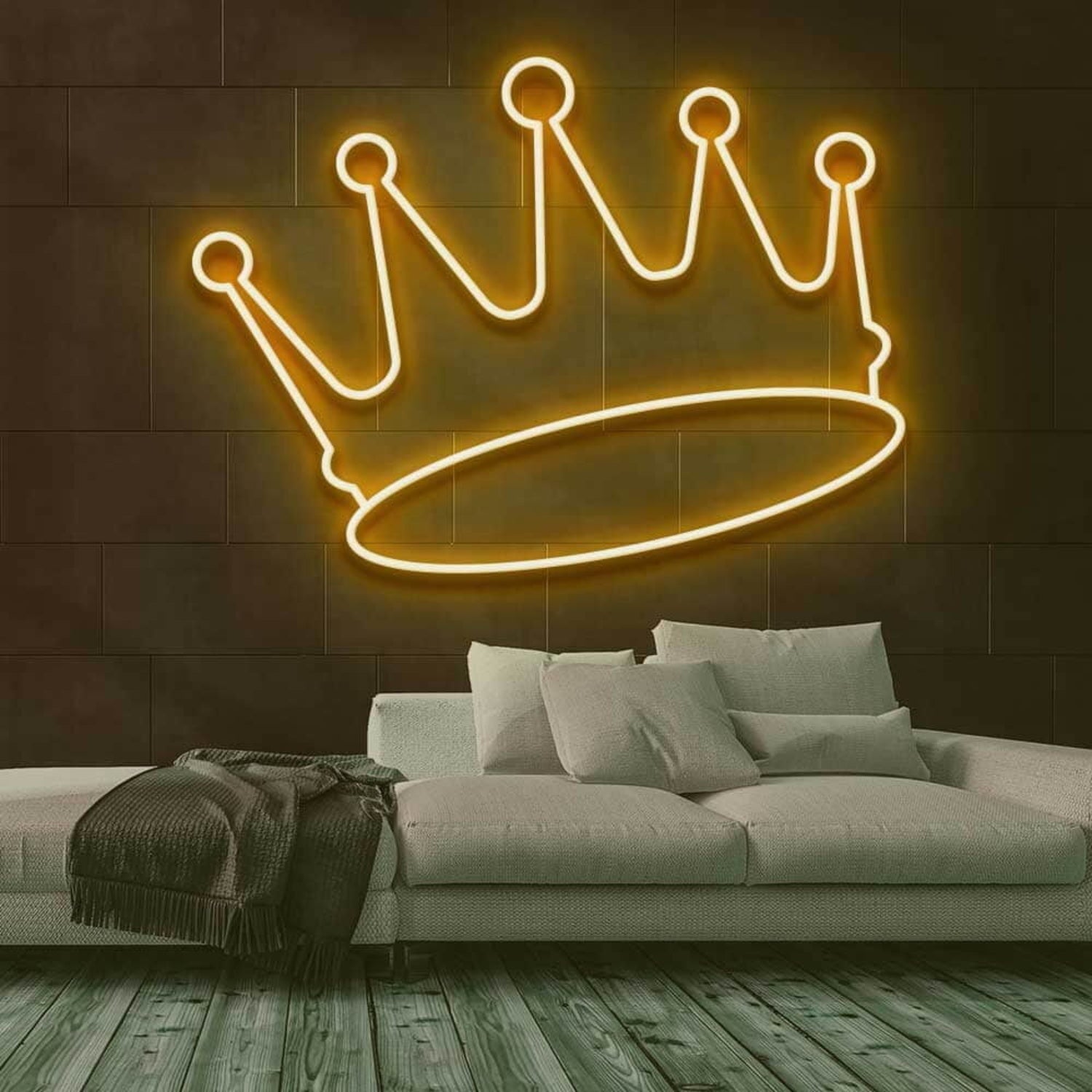 Crowned King Neon Sign | Shineneon