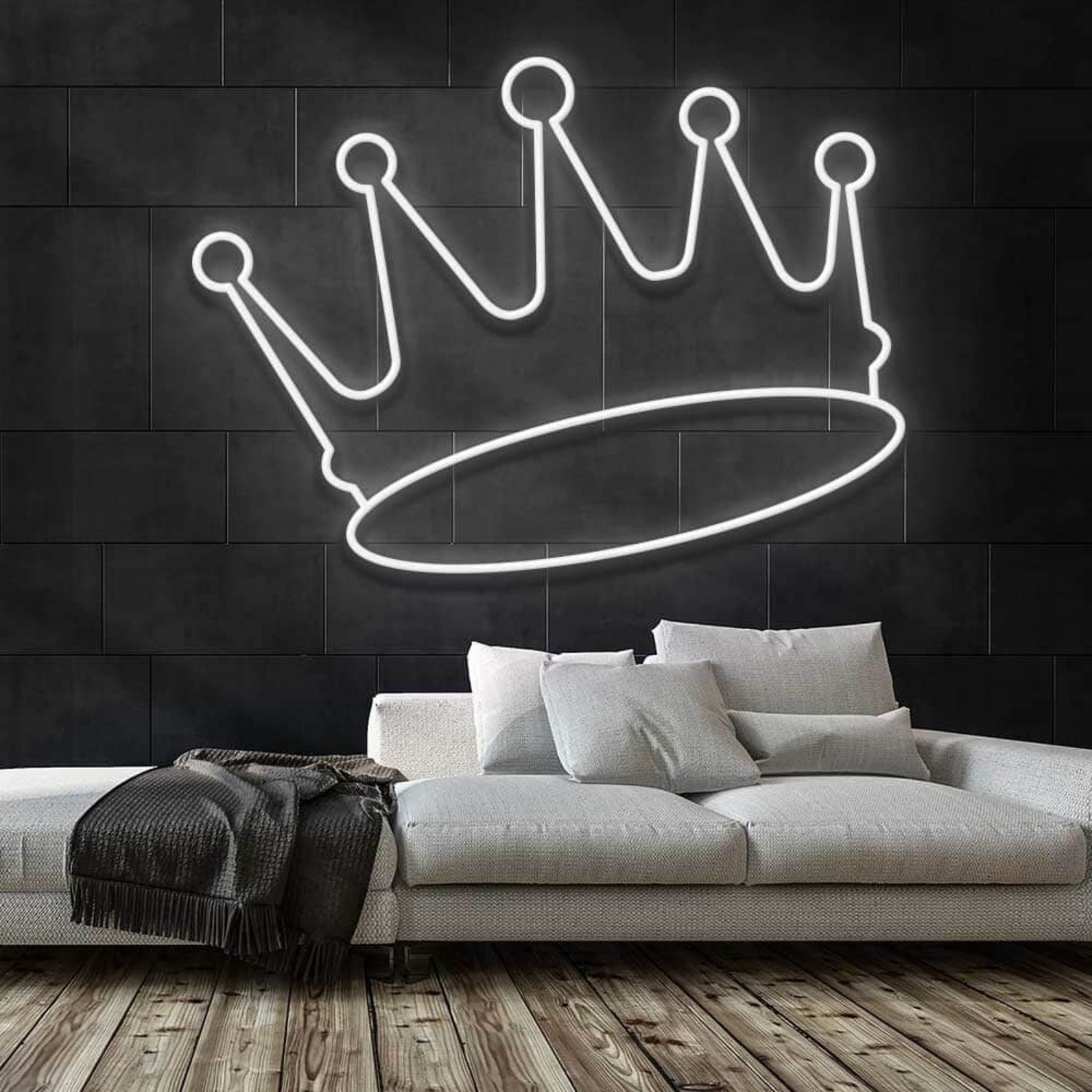 Crowned King Neon Sign | Shineneon
