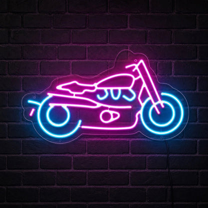 Cruiser Motorcycle LED Neon Sign Man Cave Neon Sign - Shineneon