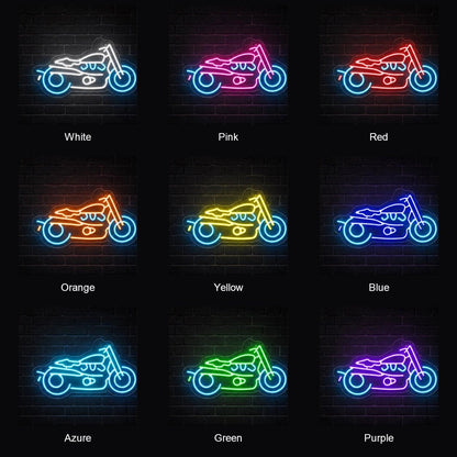 Cruiser Motorcycle LED Neon Sign Man Cave Neon Sign - Shineneon