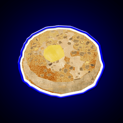 Crumpet Snack Food Led Neon Sign Rgb Color - Shineneon
