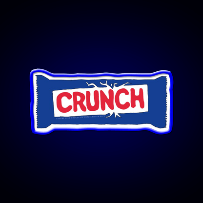 Crunch Bar Snack Food Led Neon Sign Rgb Color - Shineneon