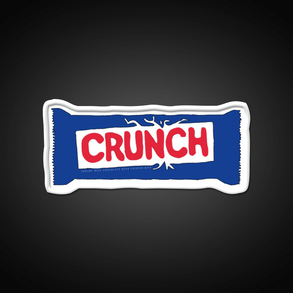 Crunch Bar Snack Food Led Neon Sign Rgb Color - Shineneon