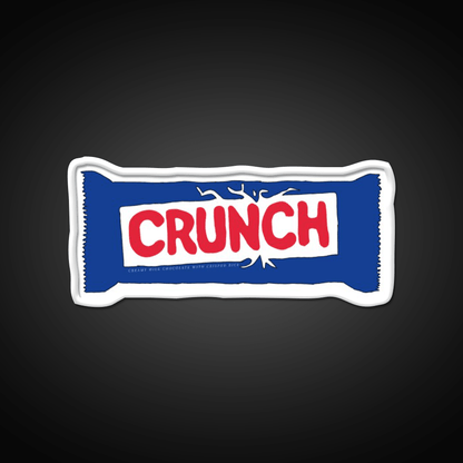 Crunch Bar Snack Food Led Neon Sign Rgb Color - Shineneon