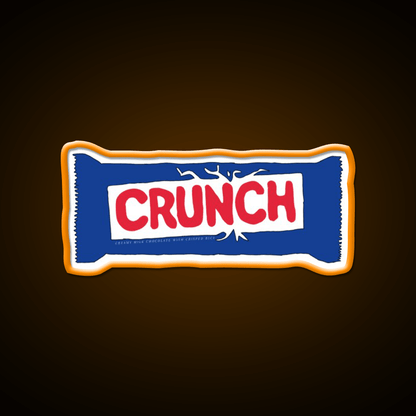 Crunch Bar Snack Food Led Neon Sign Rgb Color - Shineneon
