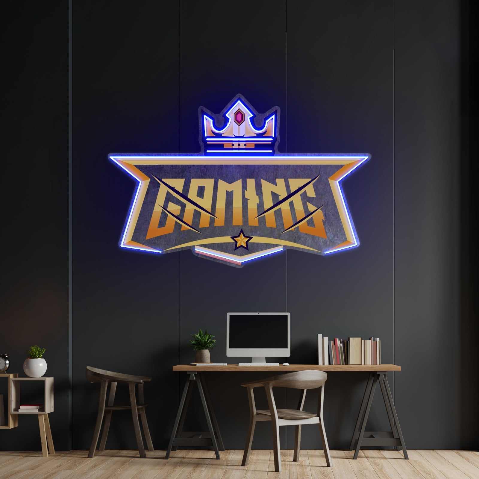 Crying Comic Girl Artwork Business Led Sign - Shineneon