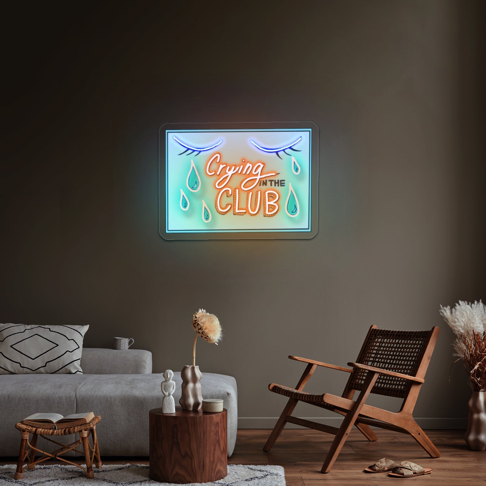 Crying In The Club Asthetic Neon Sign - Shineneon