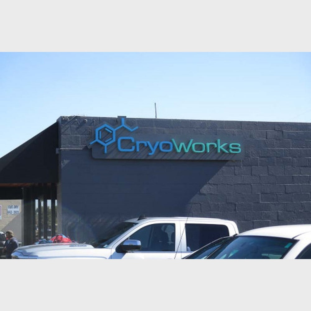 Cryoworks 3D Frontlit Channel Letters Led Light Sign