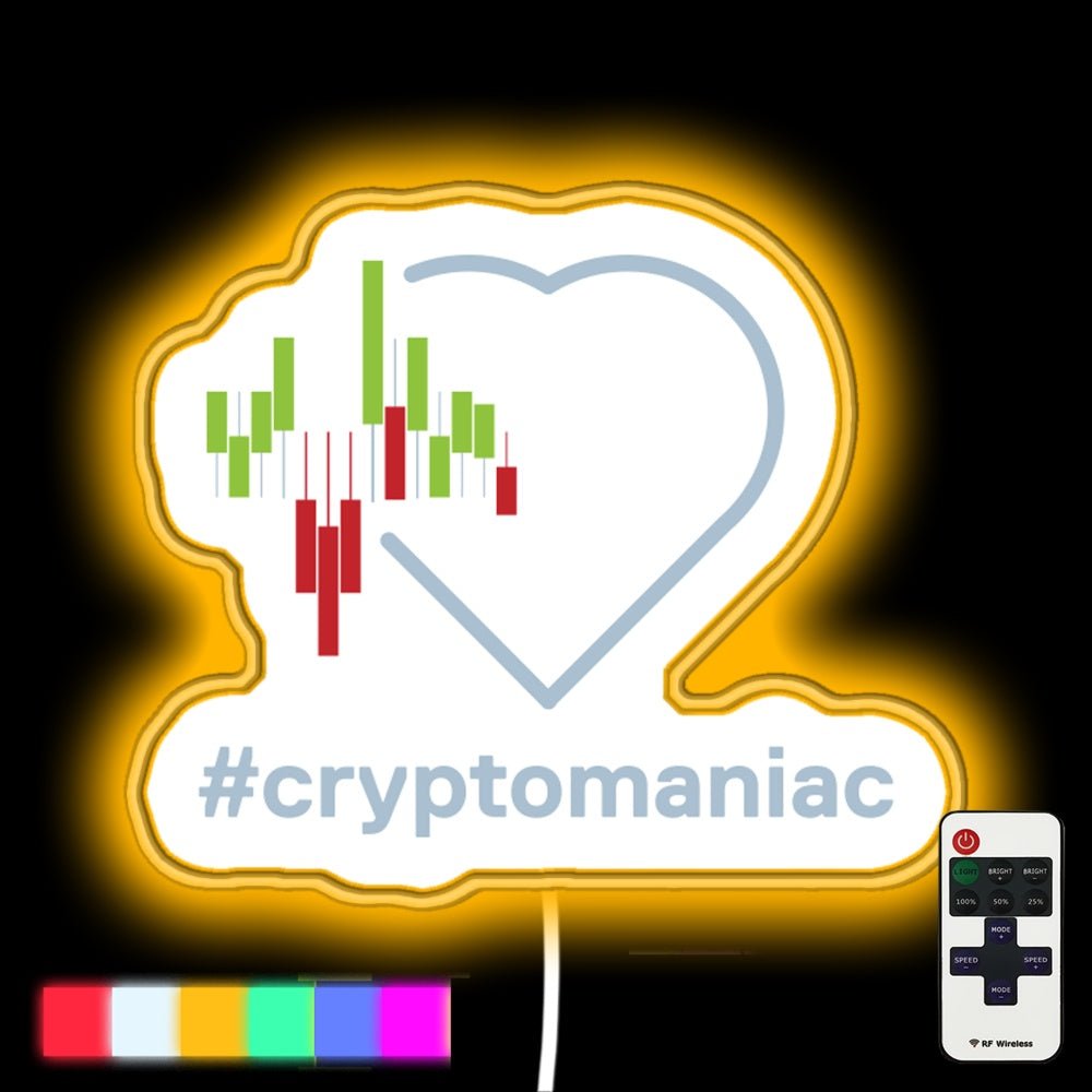Crypto Heartbeat Led Neon Sign - Shineneon