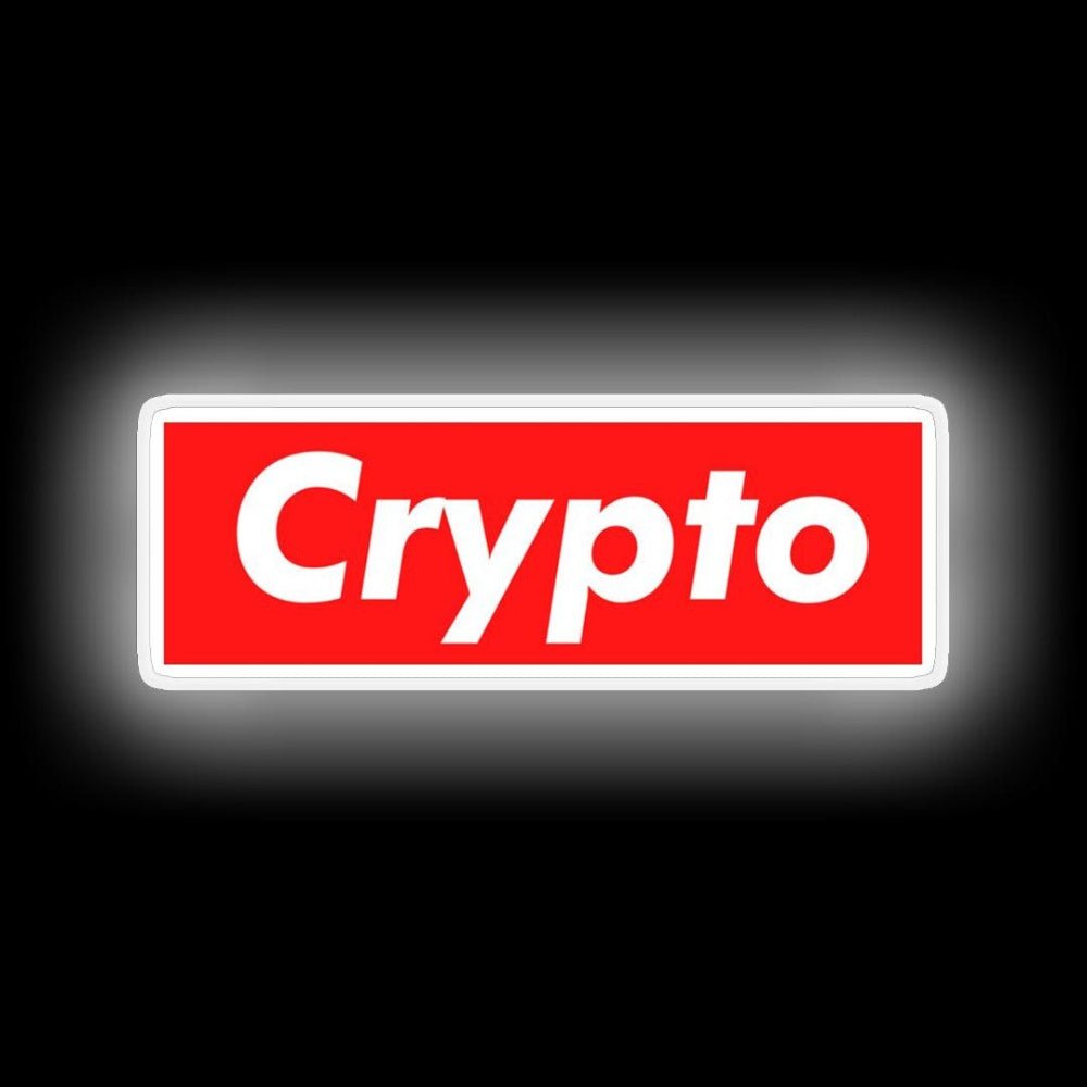 Crypto Neon Sign Bar Wall Decor - Shineneon